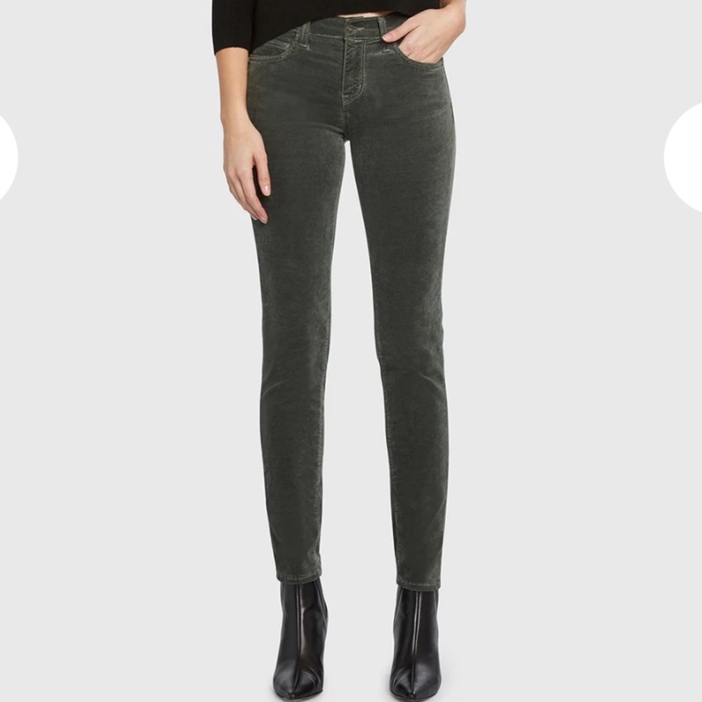 Principle Denim the DREAMER in Sage Velvet pant size 26